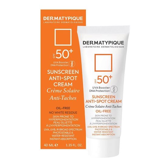 تصویر ضد آفتاب روشن کننده و ضد لک +SPF50 درماتیپیک